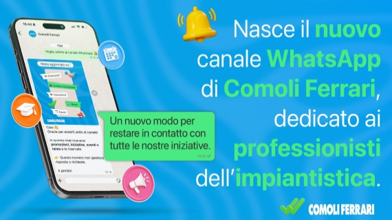 NASCE IL CANALE WHATSAPP DI COMOLI FERRARI